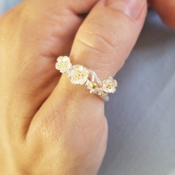Cherry blossom ring - Picture 2 of 8